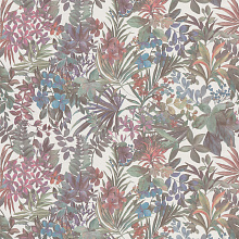 Розово-зеленые обои Kerama Marazzi REFLECTION KM5903