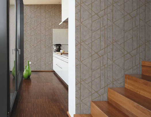 Обои в интерьере артикул 36928, Metropolitan, AS Creation