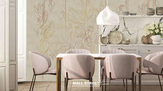 Фотообои в интерьере артикул Luxe-25: 17, LUXE 25, Wall street